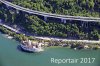 Luftaufnahme EISENBAHN/Bahnen bei Schloss Chillon - Foto Schloss Chillon 4388